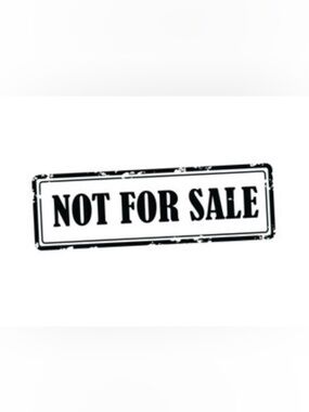 Not for sale